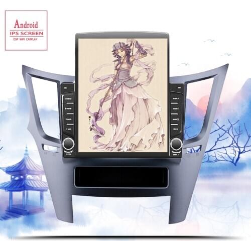 Car Multimedia Palyer For Subaru Legacy Outback 2009 -2014 9.7 inch 2 Din Android 10.0 HD 1024*600 screen Car Radio Support Wifi