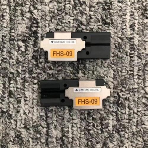 Free Shipping Fiber Holder FHS-09 for Sumitomo T-71M T-66 T-81M T-82M Type 81M 82M ribbon pigtail Fiber fusion splicer clamp