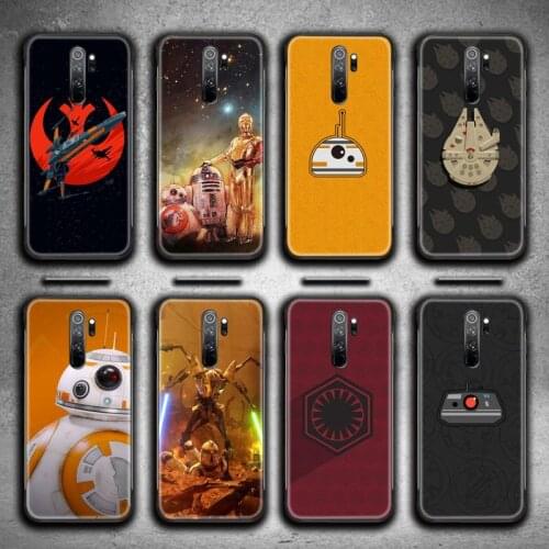 The Last Jedi Phone Case for Redmi 9A 8A 7 6 6A Note 9 8 8T Pro Max Redmi 9 K20 K30 Pro
