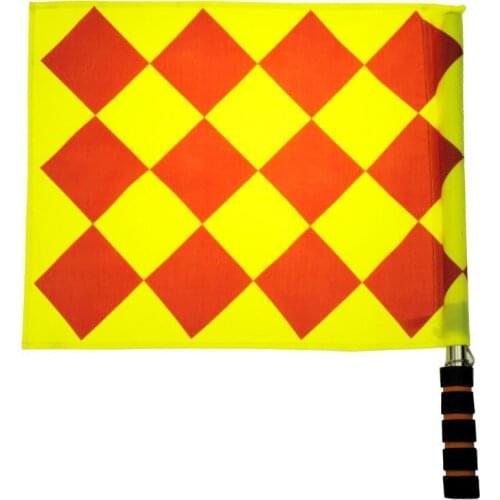 2pcs Linesman Flag Football Referee Flag Track and Field Competition Special Command Hand Flag Issuing Flag Signal Flag