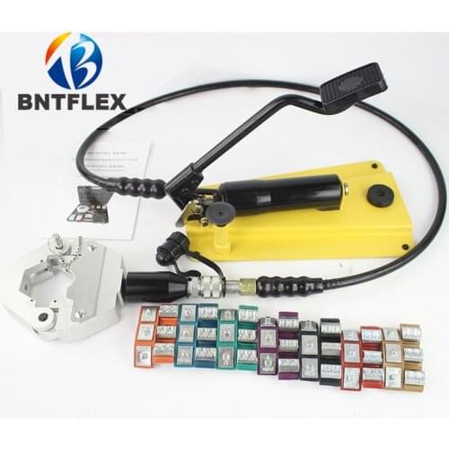 FS-71500 handheld Car air conditioning tube press manual hydraulic tube crimper machine hose crimping tool crimping pliers tool