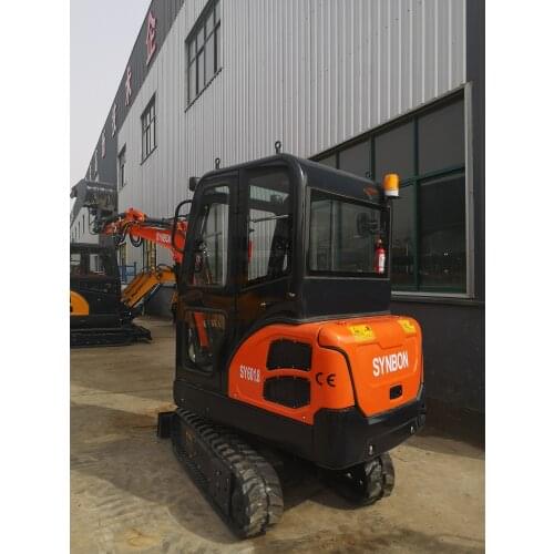 Garden Construction Tools 1.8Ton Small Crawler Excavator Micro Mini Farm Digger Machine