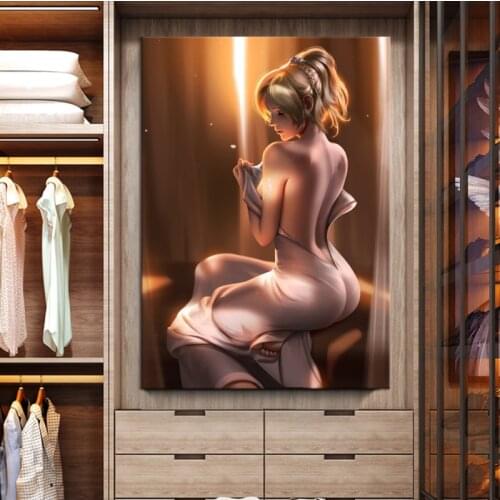 One Piece Sexy Anime Game Figure Poster Home Decor Canvas Print Wall Art Decor Oil Painting Living Room Picture Decoration