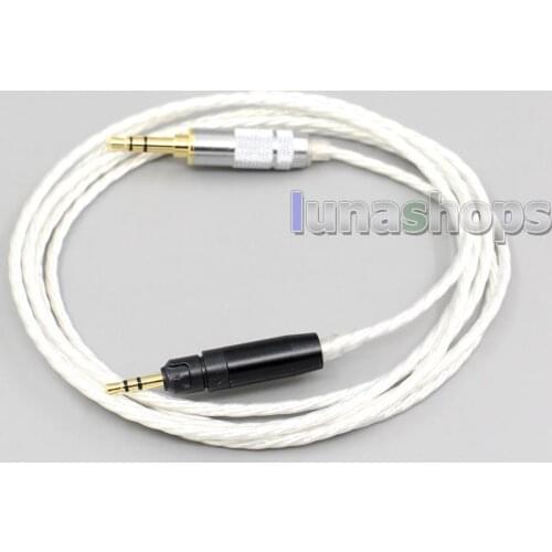 LN006609 Hi-Res Silver Plated 7N OCC Earphone Cable For Ultrasone Performance 820 880 Signature DXP PRO STUDIO