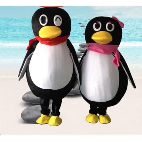 Madagascar Penguin Mascot Costume Fancy Dress for Party&Halloween Can Add Logo