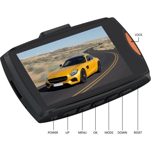 1080P Vehicle camera DVR Dash Camera Car DVR Dash Cam Video Recorder Full HD 120-Degree Wide Angle For Windshield