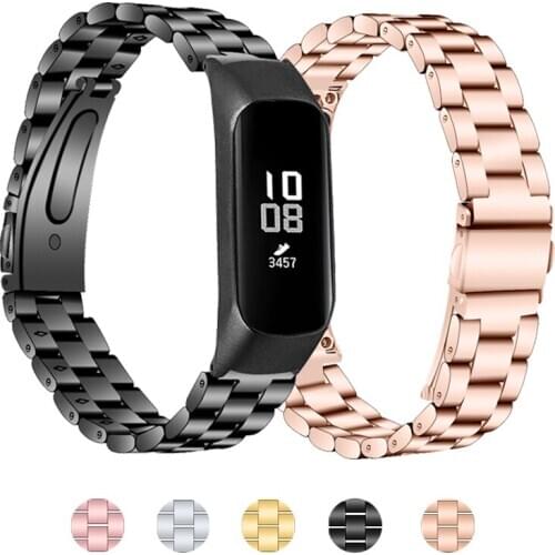 Galaxy Fit-e R375 Band Stainless Steel Watchband Fitness Strap Women Men Bracelet Belt for Samsung SM-R375 Wriststrap