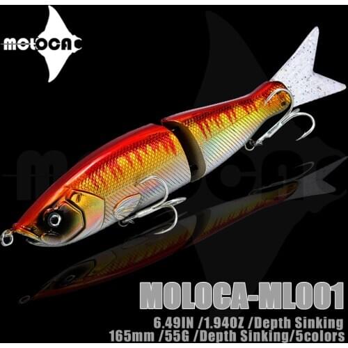 Fishing Lure Swimbait Weights 55g Artificial Pesca Saltwater Bionics Lures Trolling Swiming Sinking Baits For Sea Big Bass Fish