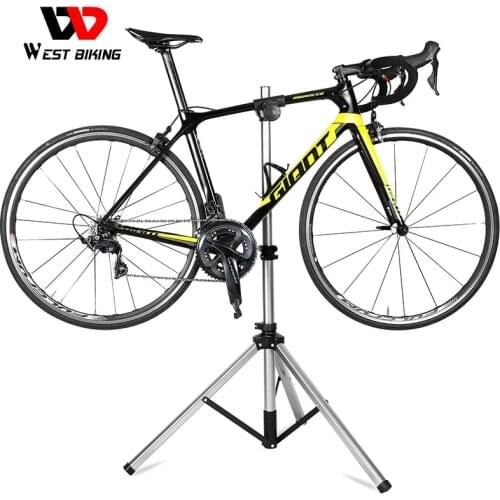 WEST BIKING Bike Repair Stand MTB Road Bicycle Maintenance Repair Frame Foldable Storage Display Stand Bike Repair Tools