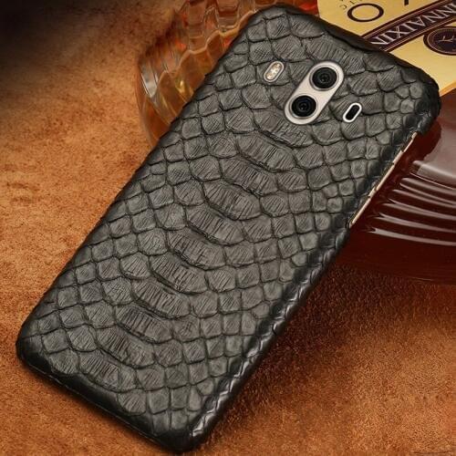Wangcangli brand mobile phone case python Half pack mobile phone case For huawei P10plus mobile phone case custom processing