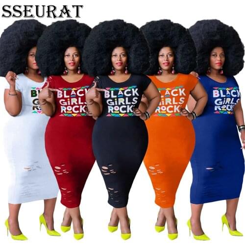 SSEURAT Plus Size XL-5XL Women Dress 2021O-Neck Short Sleeve Sexy Night Club Party Bandage Street Bodycon Dresses