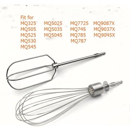 1set Mixer egg beater parts fit for Braun MQ325 MQ335 MQ505 MQ525 MQ530 MQ545 MQ5025 MQ5035 MQ5045 MQ725 MQ745 MQ785 MQ787