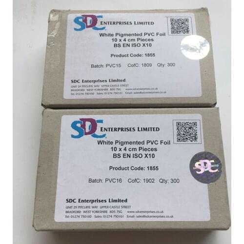 1855 SDC White PVC Film PVC Plastic Color Transfer Film Mein Testing Instrument