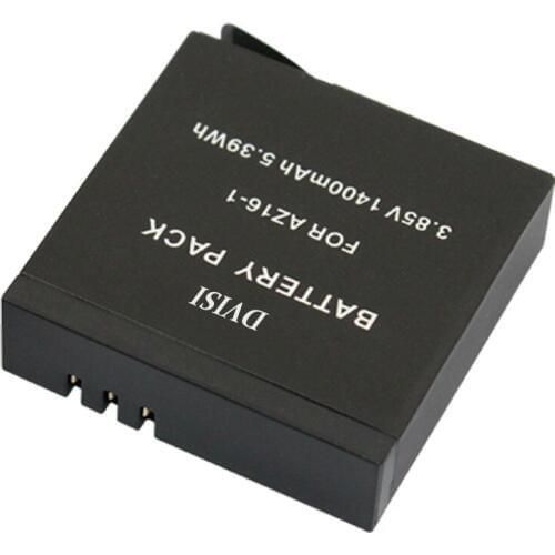 High Quality 3.85V 1400mAh Rechargeable Battery for Xiaomi Yi 2 4K Sport Action Camera