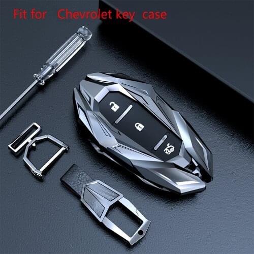 Car Smart Key Case Shell Cover Keychains Fob For Chevrolet Chevy Camaro Cruze Malibu Orlando EquinoxTracker 2017 Car Accessories