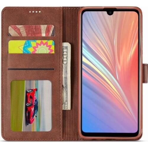 Case For Huawei P Smart Z Luxury Magnetic Closure Flip Wallet Leather Phone Bags For Huawei P Smart 2018 Case Cover