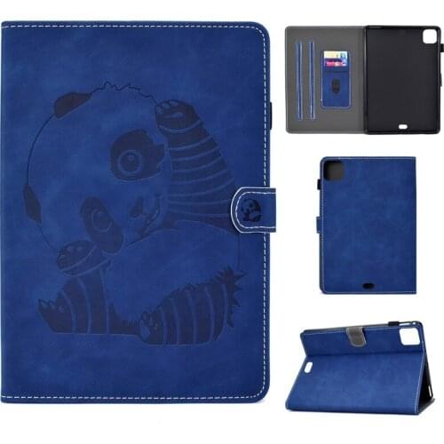 Flip Case For iPad Pro 11 2020 Shockproof Leather Panda Magnetic KickStand Cover for iPad Pro 11 2018 9.7 Air Case