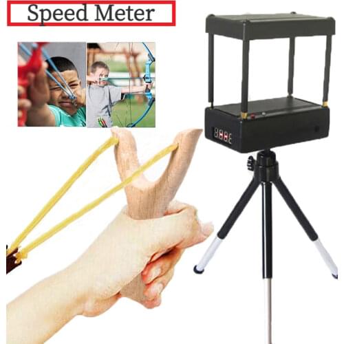Measurement Tool Multifunctional Shooting Speed Meter Ball Velocity Energy Measurement Shooting Chronograph Bullet Speed Tester
