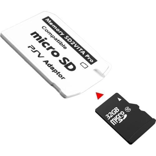 Version 6.0 SD2VITA For PS Vita Memory TF Card for PSVita Game Card PSV 1000/2000 Adapter 3.65 System SD Micro-SD card r15
