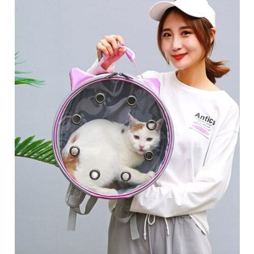 Transparent Portable Carrier Dog Shoulder Travel Bag Cat Foldable For Pet Dog Large Space Comfortable Tent Outdoor Pet Supplies