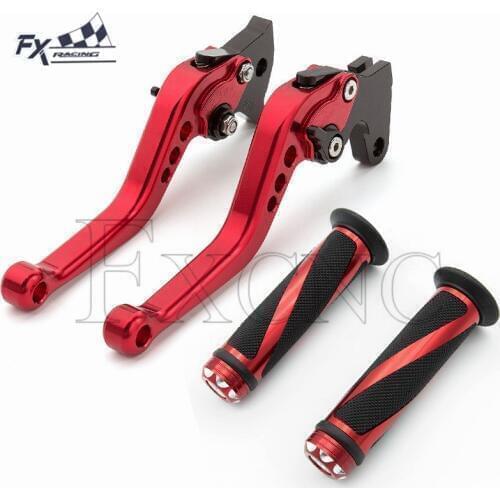 CNC Motorcycle Adjustable Brake Clutch Lever Hand Grips For Benelli TNT 125 135 TNT125 TNT135 2016-2018 2017 Aluminum Handles
