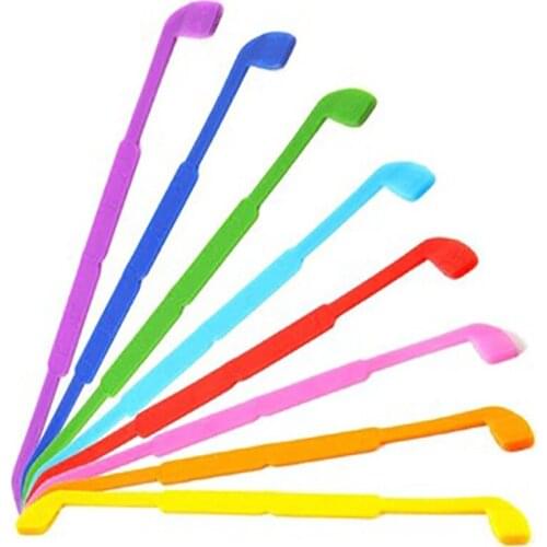 Silicone Eyeglasses Straps Sunglasses Chain 1 Pc Candy Color Elastic Sports Anti-Slip String Glasses Ropes Band Cord Holder