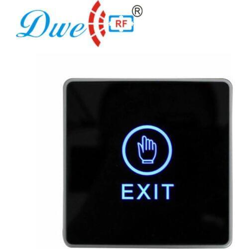 DWE CC RF 12V rfid access control system touch type infrared button for hollow door