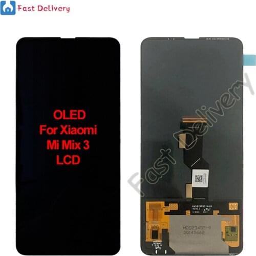 OLED For Xiaomi Mi Mix 3 Mix3 lcd Display Touch Screen Digitizer Assembly For Xiaomi Mix 3 Mix3 lcd 6.39" Replacement Accessory