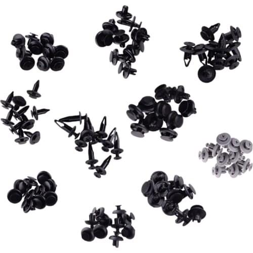 1 Set Car Accessories Bumper Fender Trunk Fastener Clips Screw Rivets Set Universal For Vehicle Accessories