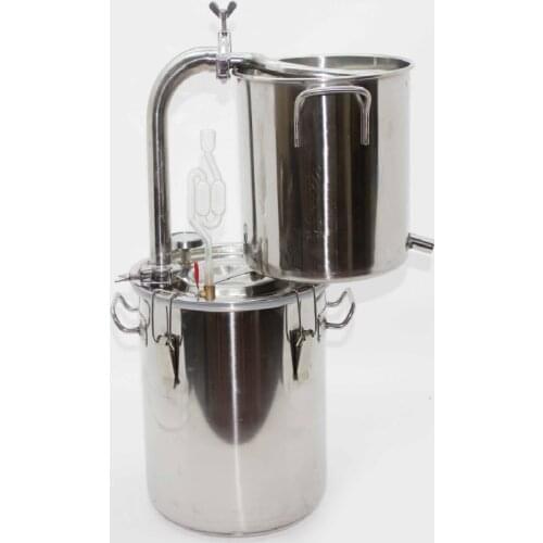 20L 30L 70L Stainless Steel Distiller Spirits Alcohol Distillation Household Spiral Coil Brewing Winemaking Equipment