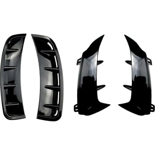 3 Pcs for Mercedes Benz A Class W177 A180 A200 A220 A250 Accessories Car Styling (Black): 1 Pcs Car Rear Bumper Fender & 1 Pair