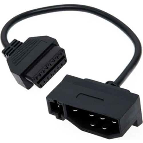 For Ford Car 7Pin Male OBDII Female 7pin to 16PIN diagnostic tool code scanner cable wire line
