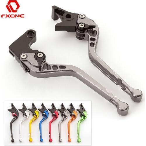 FX CNC Adjustable Racing Motorcycle Front & Rear Drum Brake Clutch Levers For Honda VFR750 VFR 750 1991 - 1997 Moto Brake Lever