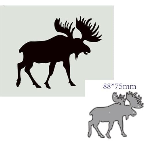 Metal cutting dies cut die mold deer decoration Scrapbook paper craft knife mould blade punch stencils dies