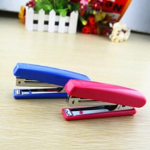 Mini Stapler Set School Office Supplies Stationery Paper Binding Binder Book Student learning supplies
