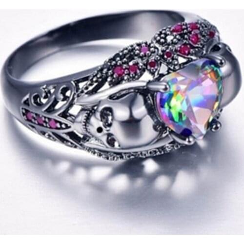 New Design Unisex Punk Unique Ring Personality Creative Fashion Mens And Womens Rings Gifts Rings Jewelry Accessories New Year