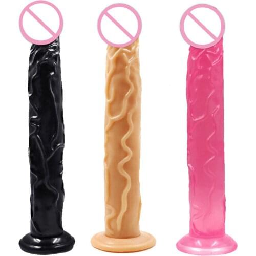 2.16Inch Diameter Huge Dildo For Women Vaginal Anal Toys Lesbian Artificial Penis Sex Products Ultra Realistic Dildos 13.58 Inch