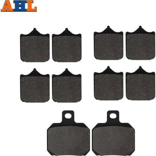 AHL Motorcycle Front and Rear Brake Pads For Benelli BJ600 BJ600GS BN600 BN600I TNT600 FA322 FA266