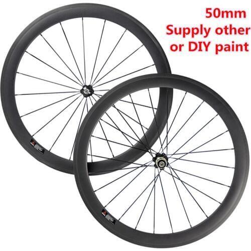 Full carbon wheelset clincher 50mm chinese fiber road wheels 20.5mm width road bike wheel