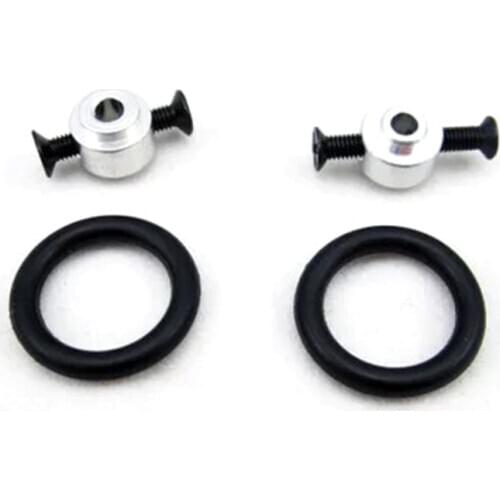 3MM 3 MM 3.17mm 3.17 MM 4mm 4 MM RC Prop Propeller Metal Protector Saver include Rubber band O-Ring O ring 5sets/Lot