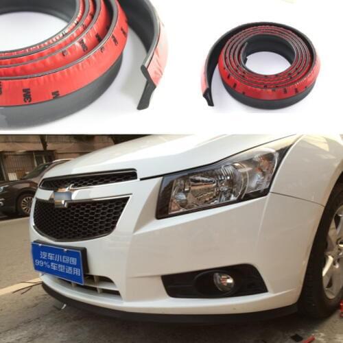 Lyudmila For Chevrolet Cruze Epica Lova Aveo Captiva Spark Sonic Tosca Vectra Bumper Lip Rubber Strip Front Rear Skirt Spoiler