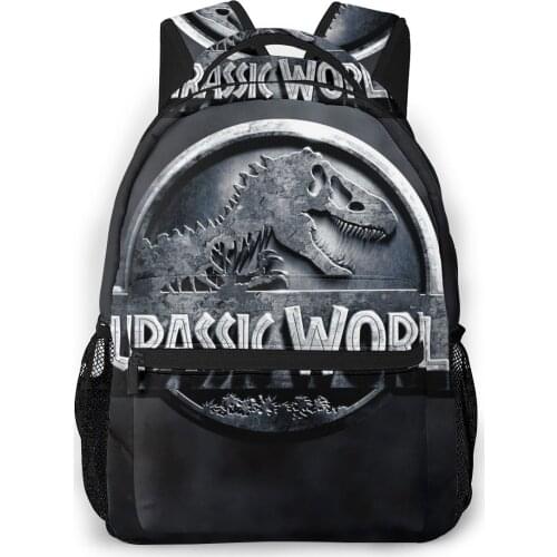 Jurassic World Backpack for Girls Boys Travel RucksackBackpacks for Teenage school bag