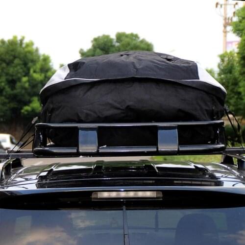 Car Roof Storage Bag Durable Large Capacity Vehicle Roof Bag 600D Oxford Cloth Waterproof