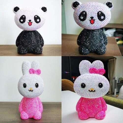 DIY Diamond Painting LED Desk Lamp Diamond Embroidery Exquisite Cute Handicraft Table Light Girl Bedroom Decoration Gift