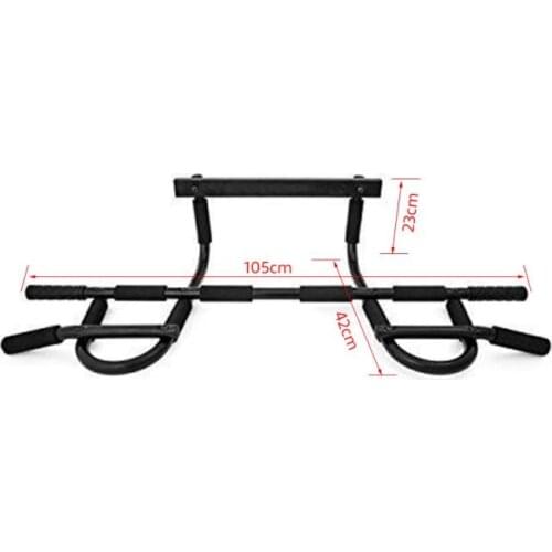 Indoor Fitness Door Frame Pull Up Bar Wall Chin Up Bar Adjustable Training Horizontal Bar Adults Workout Fitness Equipments HWC