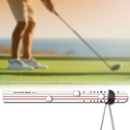 Golf Putting Alignment Auxiliary Training Equipment Putter Tracks Improve