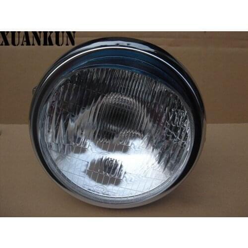 XUANKUN CM125 seven inches before the motorcycle headlight tricycle Leopard small lights Decorative lights