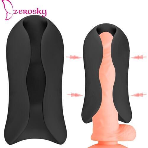 10 Frequency Masturbator Cup for Man Intelligent Heating Silicon Vagina Silicone Pussy Vibrator Automatic Male Masturbator