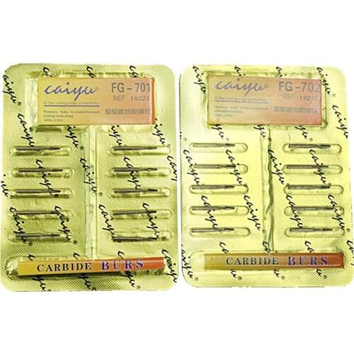 10 Pcs/Pack Dental Tungsten Steel Carbide Burs For High Speed Handpiece Bit Dental Diamond Burs Drill Dental Lab