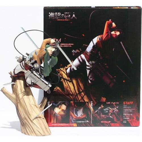 11" 28CM Kotobukiya ARTFX J Attack on Titan Levi Rivaille 1/8 Scale Pre-painted PVC Figure